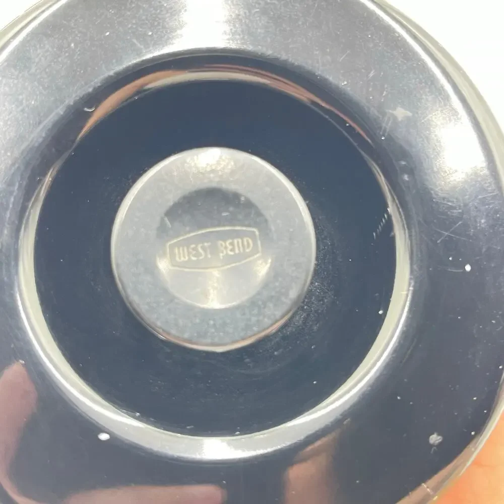 Vintage West Bend Rose Copper Aluminum 3 Piece Canister Set